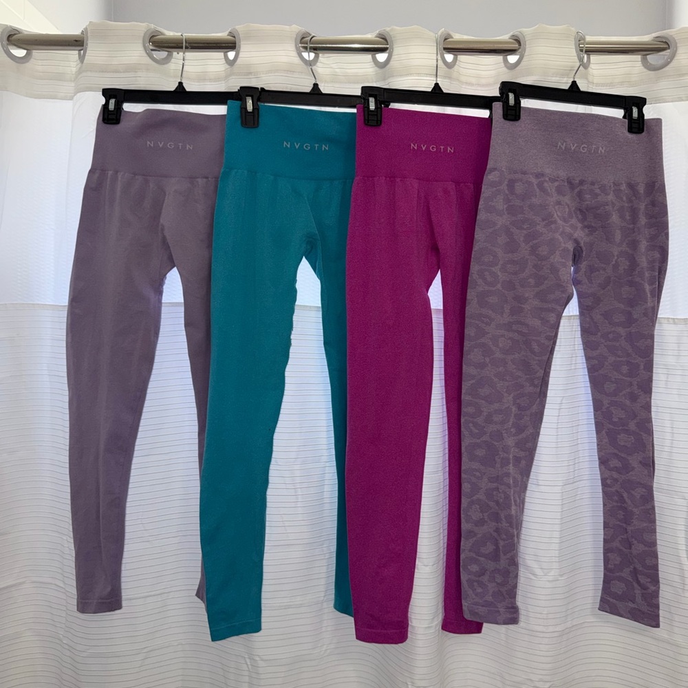 Lot of Four NVGTN Seamless Leggings Set